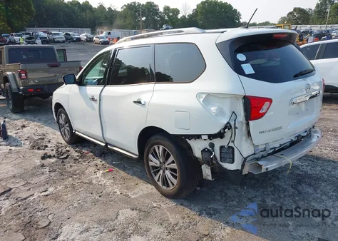 2018 Nissan Pathfinder Sl from USA, damaged, VIN 5N1DR2MN2JC615993